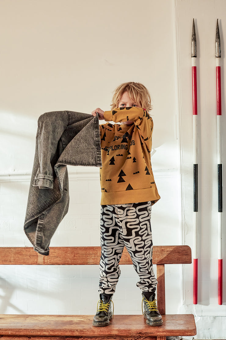 Wood Trees Relaxed Fit Sweater