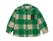 True Green Check Overshirt