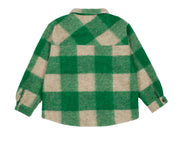 True Green Check Overshirt