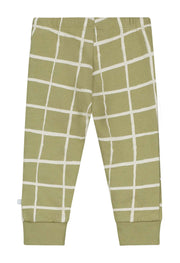 Kelp Grid Baby Jersey Pants