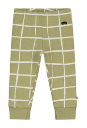Kelp Grid Baby Jersey Pants