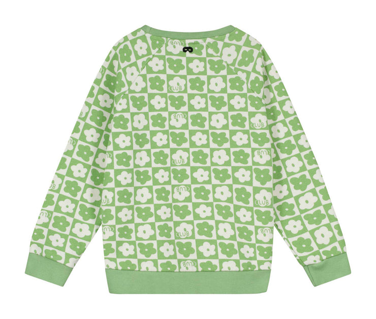 Club Olive Green Raglan Sweater