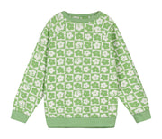 Club Olive Green Raglan Sweater