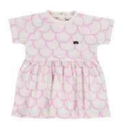 Pink Lavender Scales Baby Dress