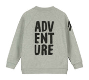 Grey Melange 'Adventure' Zip Jacket