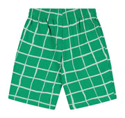 Kelly Green Grid Shorts