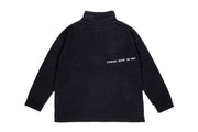 Black Half Zip Up Sweater