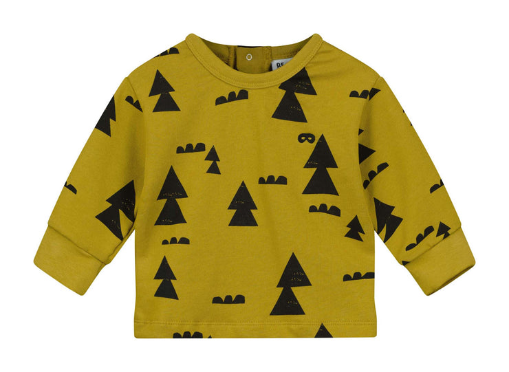 Wood Trees Baby Sweater