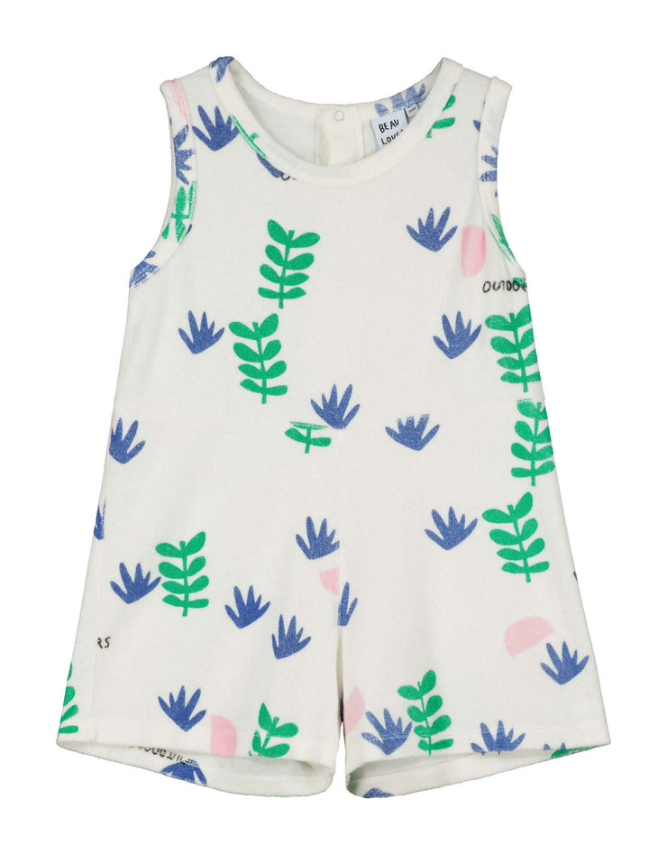 Natural Home Grown Terry Playsuit