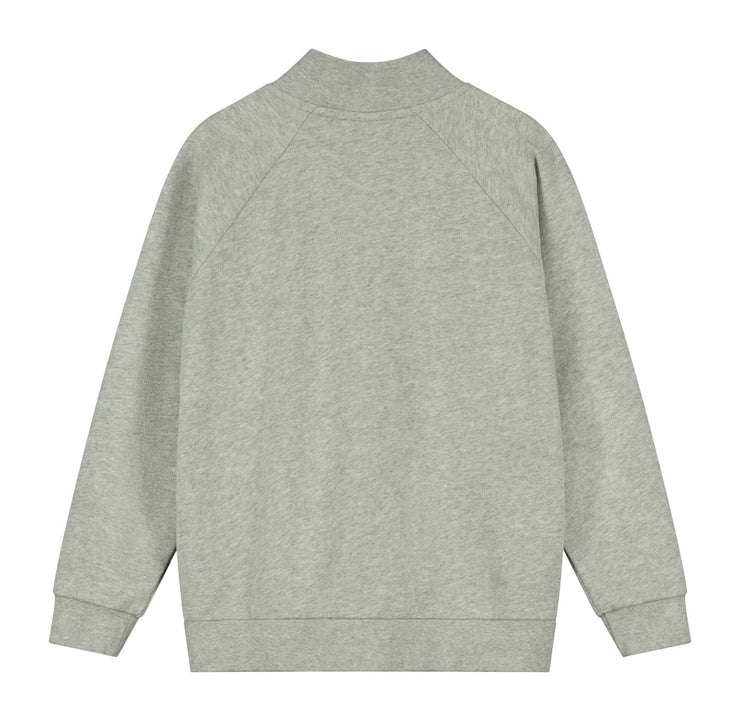 Grey Melange Smile Jacket