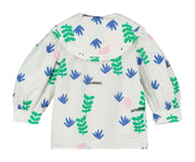 Natural Home Grown Petal Collar Shirt