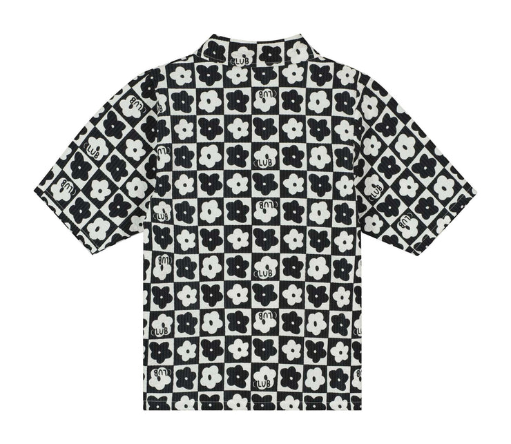 Club Black Short Sleeve Shirt
