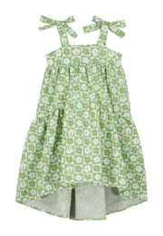 Club Olive Green Penny Strap Dress