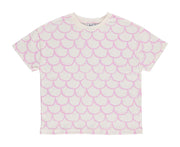 Pink Lavender Scales Relaxed Fit T-shirt