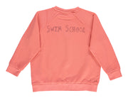 Vintage Red 'Swim School' Raglan Sweater