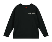 Beau Loves Black 'Grow Slowly' Long Sleeve T-shirt