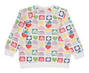 Hearts Raglan Sweater