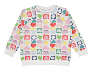 Hearts Raglan Sweater