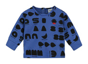 Blue Quartz 'What Do You See?' Baby Sweater
