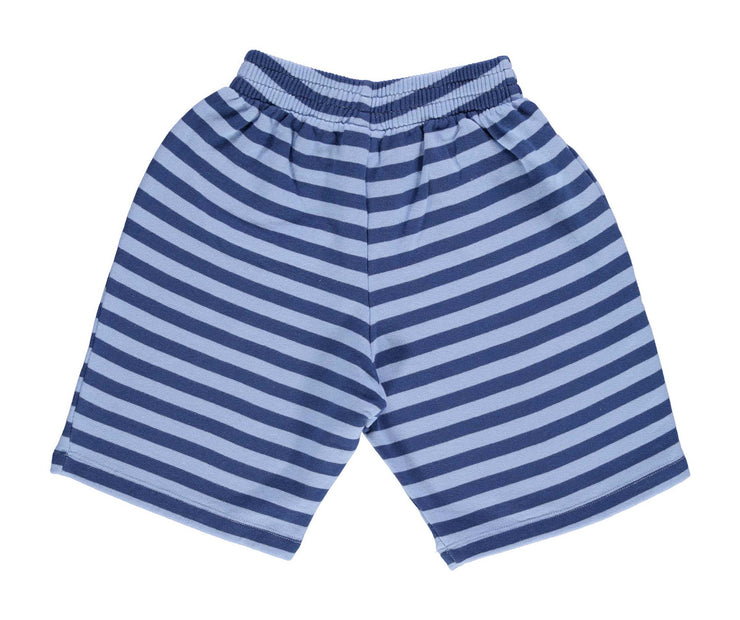 Blue Stripes Shorts