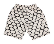 Black Scales Shorts