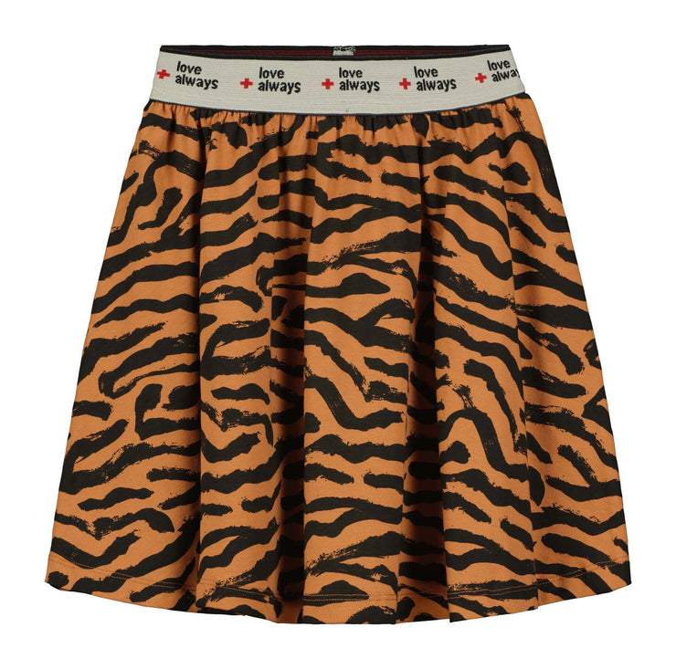 Tiger Stripe Circle Skirt