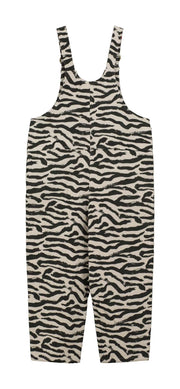 Mushroom Tiger Stripe Corduroy Dungarees