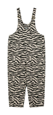 Mushroom Tiger Stripe Corduroy Dungarees