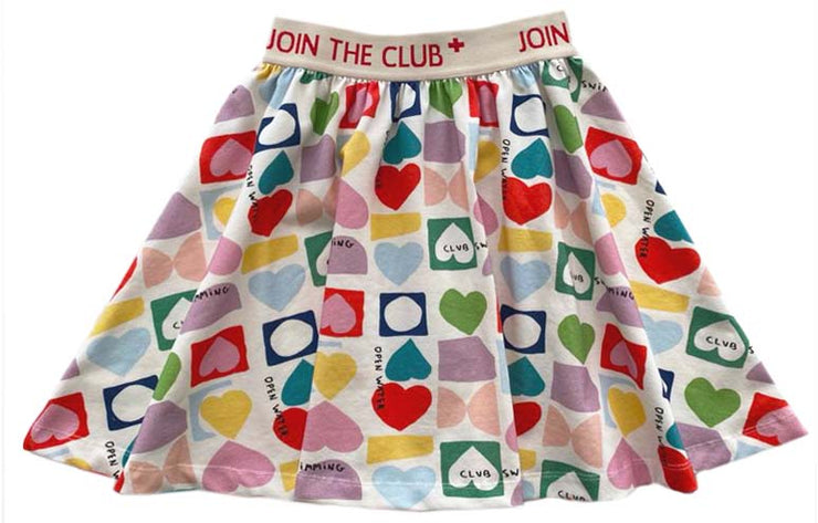 Hearts Circle Skirt