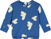 Set Sail Blue Birds Long Sleeve Baby Sweater