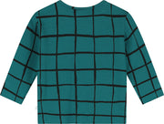 Gulf Coast Grid Long Sleeve Baby T-shirt