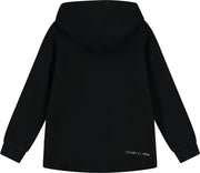 Black 'Little Things Make Big Things Happen' Hoodie Sweater