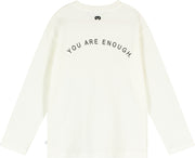 Natural 'You Are Enough' T-shirt