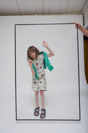 Delicate Green Shout It Out Shorts