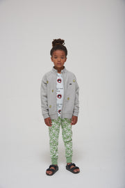Grey Melange Smile Jacket