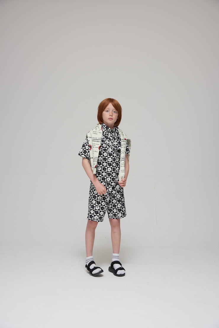 Club Black Long Style Shorts