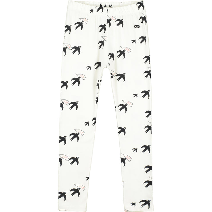 Natural Birds Leggings