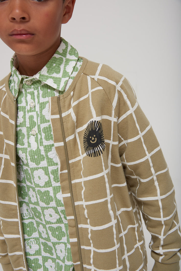 Club Olive Green Short Sleeve Shirt