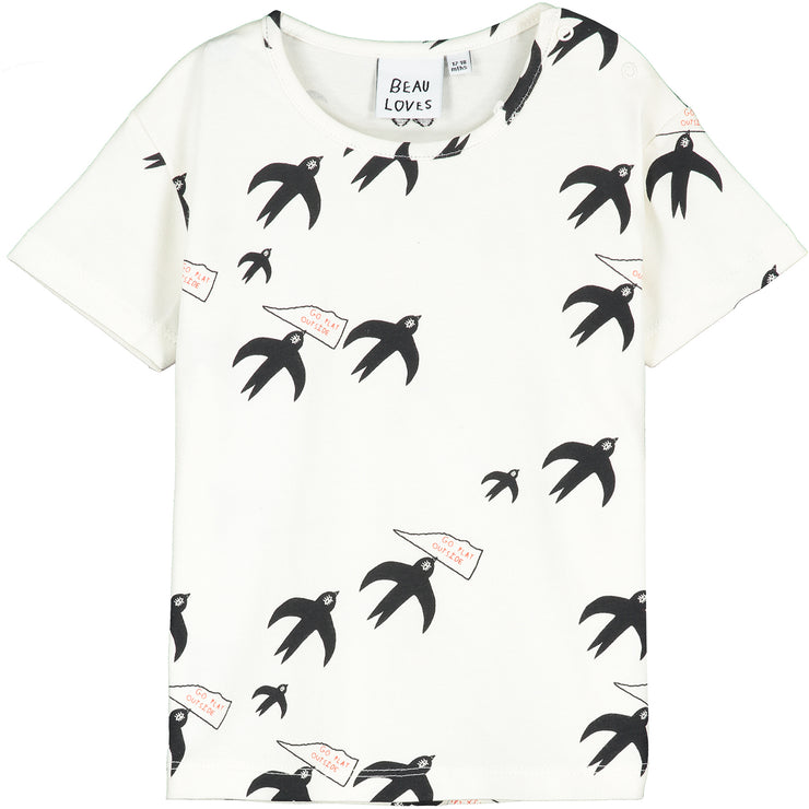 Natural Birds Baby T-Shirt