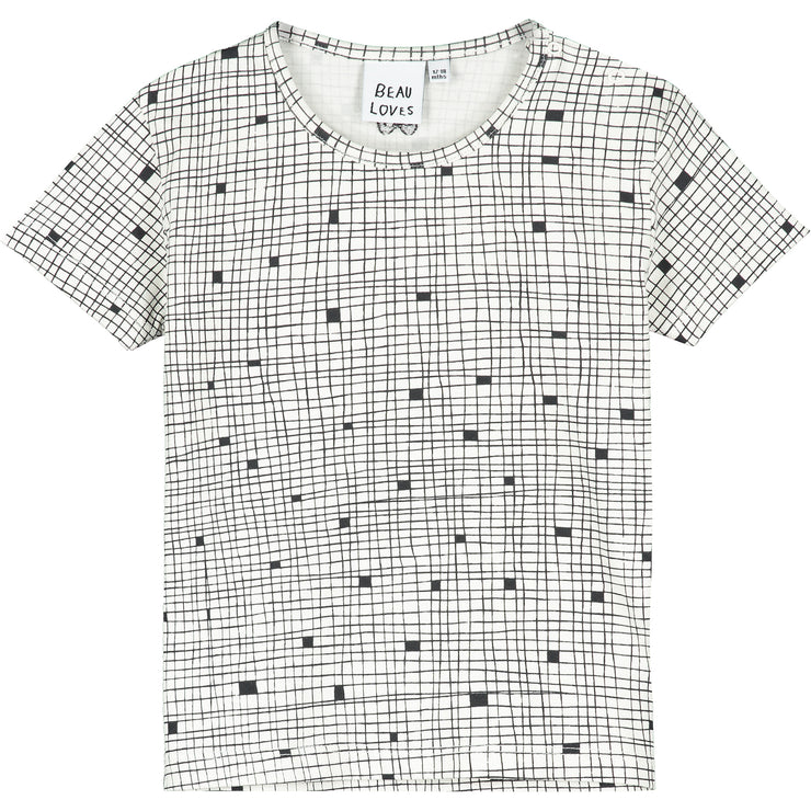 Natural Grid Baby T-Shirt