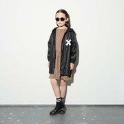 Washed Brown Wish Upon A Star Raglan Sleeve Dress