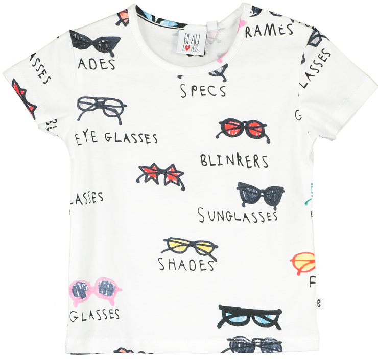 Ecru Spectacles Baby T-Shirt