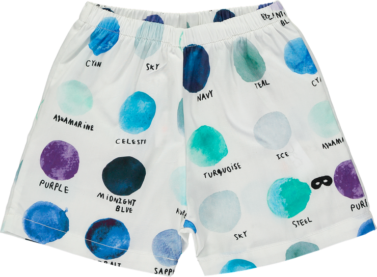 Paint Palette Baby Shorts