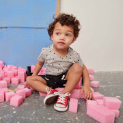 Natural Grid Baby T-Shirt
