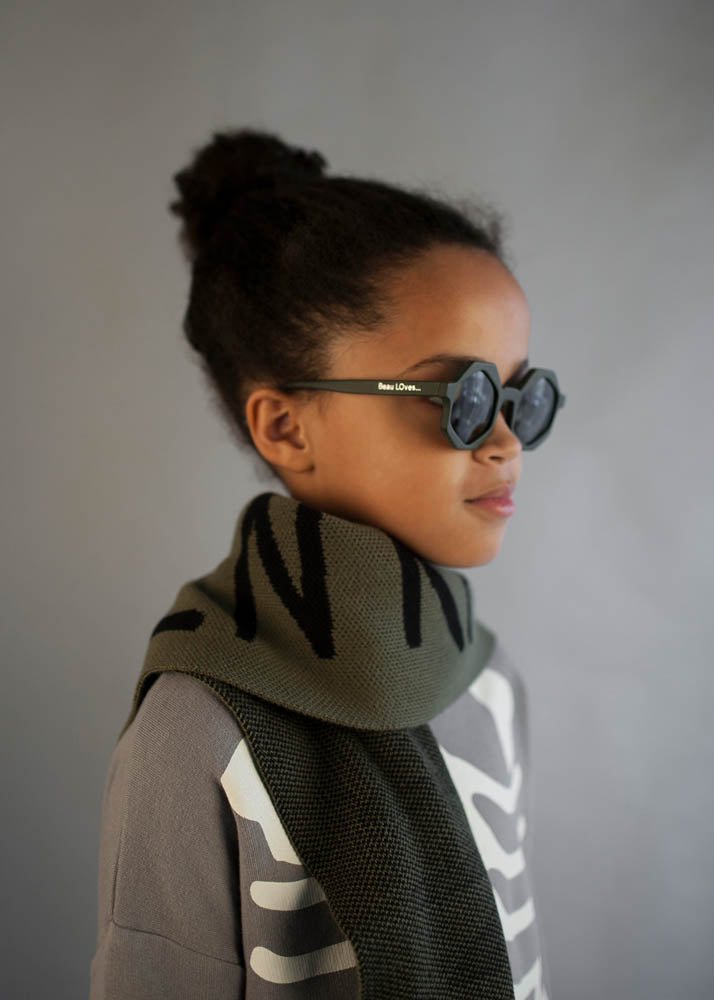 Moss Hexagonal Sunglasses