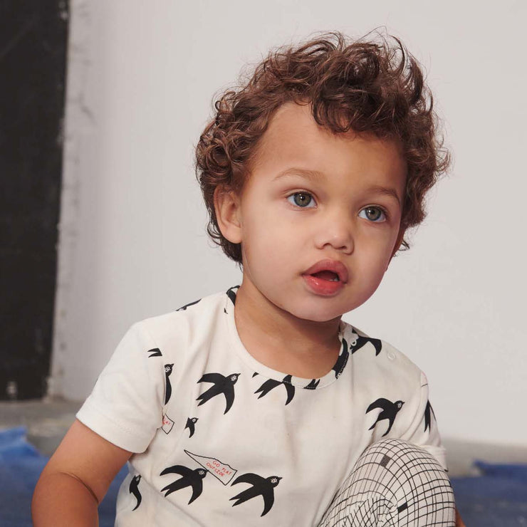 Natural Birds Baby T-Shirt