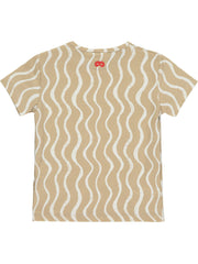 Caramel Wiggle Print Baby T-Shirt
