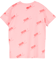 Pepto Pink 'Draw' T-Shirt