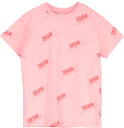 Pepto Pink 'Draw' T-Shirt