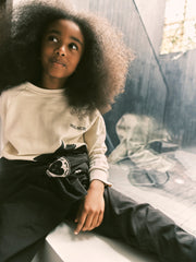Natural 'Hug More' Raglan Sweater